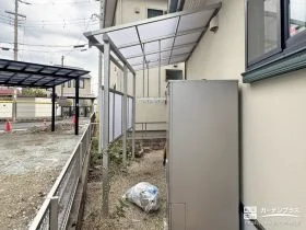 雨の日も洗濯物干しを快適にできるテラス屋根[施工後]
