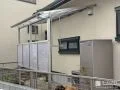 パネル付きのテラス屋根