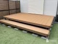 段床付きでお庭との行き来がスムーズなウッドデッキ