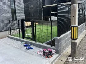 家族時間を大切にできる庭まわり[施工後]
