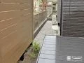 通気性と排水性を確保する犬走り