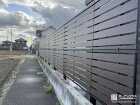 お庭をより有効に活用するためのフェンスと物置の設置工事