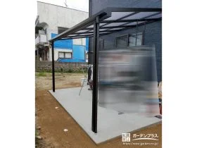 雨の日の洗濯物干しに便利なテラス屋根[施工後]