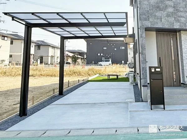 雨の日でも安心のカーポート