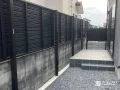 お庭やタイルデッキのプライベート性を高めるフェンス設置工事