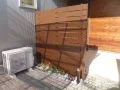 視線をやさしく遮る、玄関まわりのナチュラルフェンス