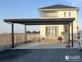 2台のお車をカバーできるフラット屋根のカーポート設置工事