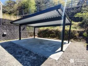 雨風に強く、日々の乗り降りが快適になるカーポート工事