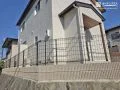 お住まいの安全を守るメッシュフェンス