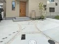 歩くのが楽しくなる！仕掛けが光るナチュラルな新築外構