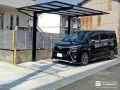 重厚感のあるカーポートで愛車を守る駐車スペースリフォーム工事