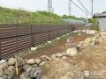 お庭の内側から見たフェンス