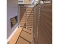 風通しや日差しのバランスが心地よいデッキ用目隠しフェンス