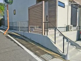安心とデザインを両立した玄関まわりの外構リフォーム工事