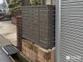 外から見たフェンス