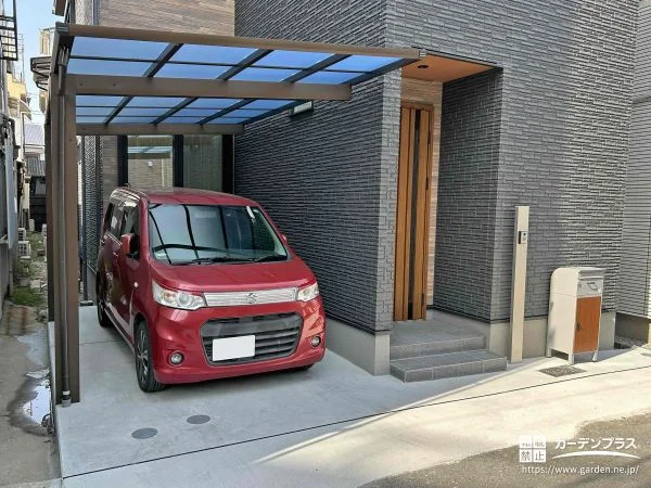 コストを抑えて使いやすく。スタイリッシュな新築外構