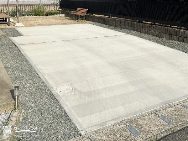 No.25900 車の出入りがしやすくなる土間コンクリート舗装工事[施工後]