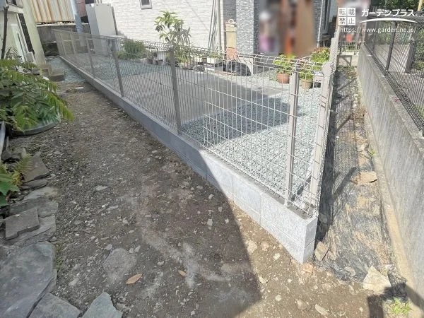 隣地購入を機に、作業がしやすいお庭へリフォーム工事