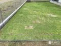 お子様が気持ち良く遊べるナチュラルな天然芝を敷設したお庭工事