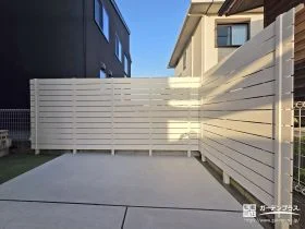 周囲を気にせず楽しめる、プライベート空間[施工後]