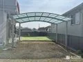 お子様のいらっしゃるご家庭にも安心な2台用カーポート設置工事