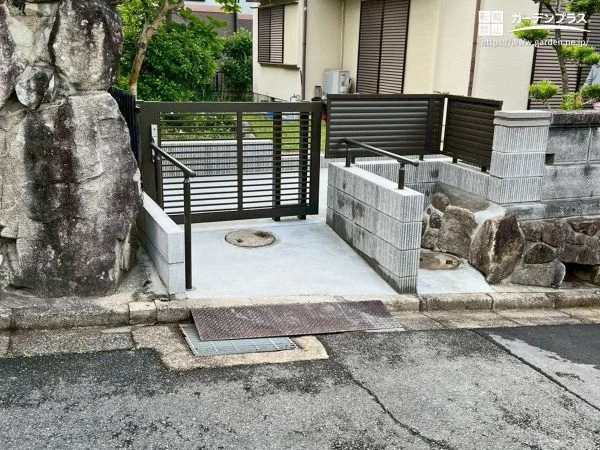 今後の暮らしに寄り添うもう1つの玄関アプローチリフォーム工事
