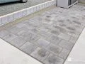 ローメンテナンスで落ち着いた印象のインターロッキング舗装工事