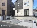 直線ラインで魅せるスタイリッシュモダンな新築外構