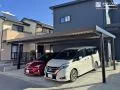 安心とデザイン性を両立した折板屋根カーポート