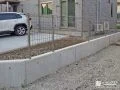 開放感のあるメッシュフェンスを設置