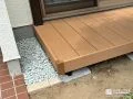 デッキ横スペースの雑草対策