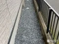 水はけがよく雑草対策もできた犬走り