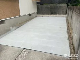 お車の出し入れがスムーズな駐車スペース[施工後]