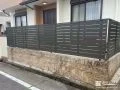生垣をフェンスに変えメンテナンスを軽減したリフォーム工事