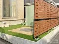 傾斜地の一画にお庭を増設する外構リフォーム工事