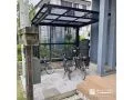 雨よけのサイクルポート