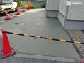 ナチュラルな目地がアクセントの駐車スペース