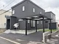 雪国での暮らしを見据えた黒を基調とした新築外構