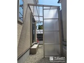 雨の日の洗濯物干しに便利なストックヤード[施工後]