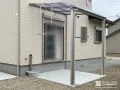 雨の日の洗濯物干しに便利なテラス
