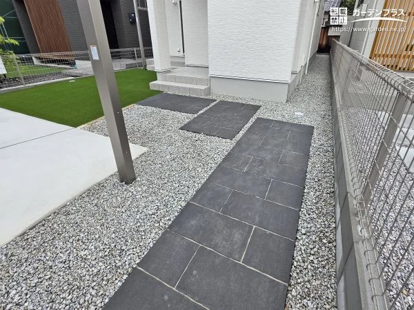 歩くたびに心地よいリズムが生まれる、モダンなアプローチ