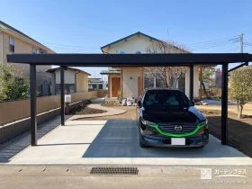 日々のお手入れのしやすさにも配慮したナチュラルな新築外構