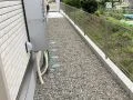 通気性の高い境界フェンス