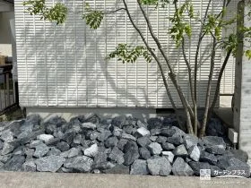 すっきり整い使いやすくなったお庭と駐車スペースリフォーム工事