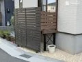 高低差を解消するウッドデッキ