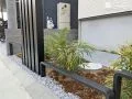 ガーデニングが楽しくなるアクセントフェンスがおしゃれな植栽スペース