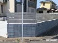 圧迫感を与えないフェンスでお庭のプライベート性を向上した工事