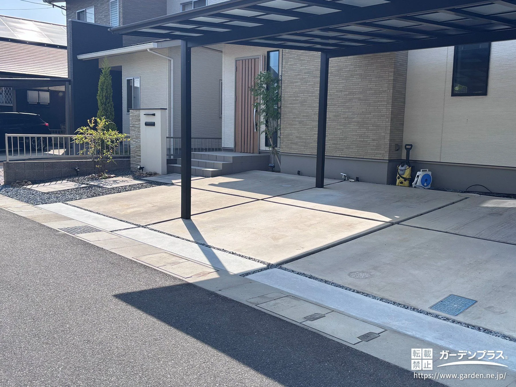 岡山県の外構施工例一覧（駐車スペース・工事費用50万円まで） |画像 