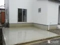 雑草が生えにくく永く綺麗にお使いいただける駐車スペース工事