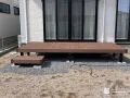 お住まいとお庭を心地よく繋ぐ人工木のウッドデッキ設置工事